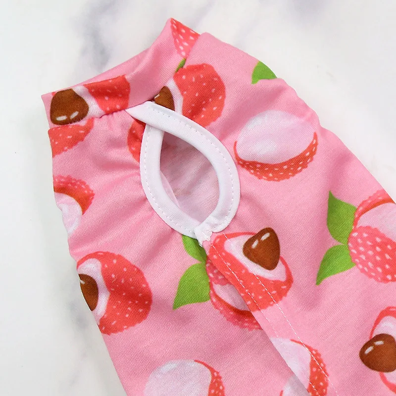 Cat Weaning Sterilization Suit Small Dog Cats Jumpsuit Anti-lick Recovery Clothing After Surgery Cute Print Pet Care Clothes