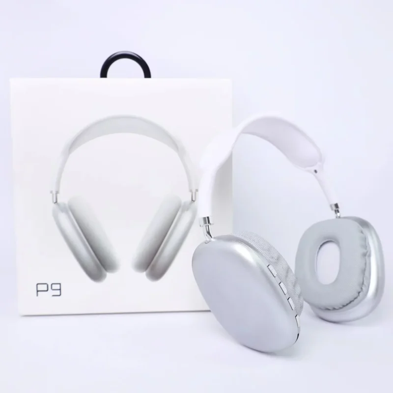 S78f2a86264c94b949e811b3a059748c0m.webp P9 Pro Max Head Mounted Bluetooth Earphones Noise Cancelling Wireless Stereo Sound Earphone Sports Gaming Bluetooth Headphones