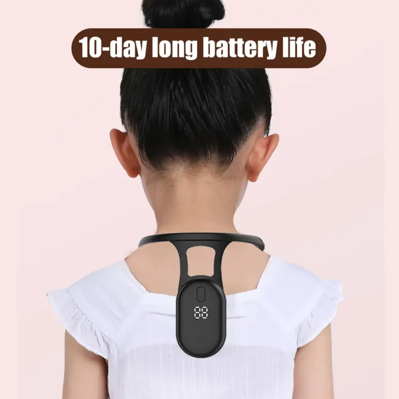 Smart Posture Corrector Back Posture Reminder Neck Hump Correct Realtime Scientific Posture Training Monitoring For Adult Kids