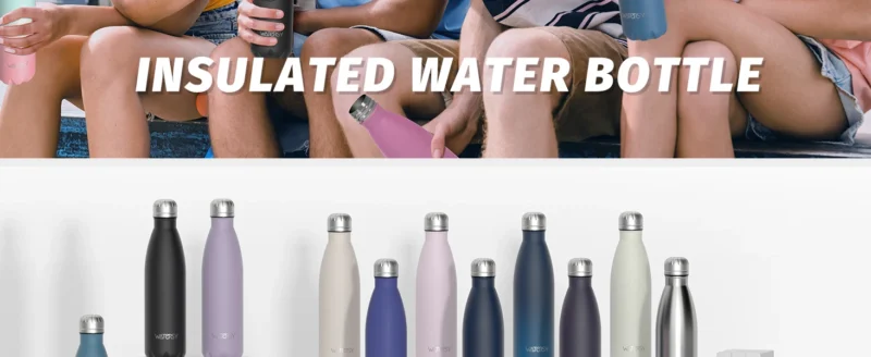 500ML Stainless Steel Thermal Bottle Double Vacuum Flasks Insulated Cup for Hot and Cold Sports Water Bottle Car Travel Mug