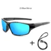 Men's Polarized Fishing Sunglasses With Glasses Chain For Men Women Driving Hiking Sun Glasses Fishing  UV400 Eyewear