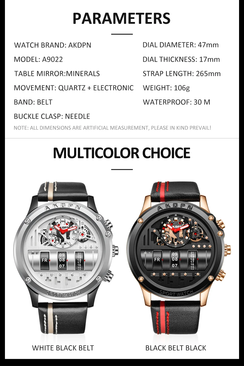 Luxury Mechanical Watch For Men Business Casual Watches Male Creative Men WristWatch Unique Rotate Date Leather Strap Watches