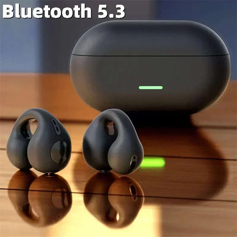 S8bc78594d61f41f68bb9fd7f9669ff1e7.webp New Original T75 Bone Conduction Wireless Bluetooth 5.3 Headphones Sports Earphones HiFi Sound Quality Waterproof TWS Headset