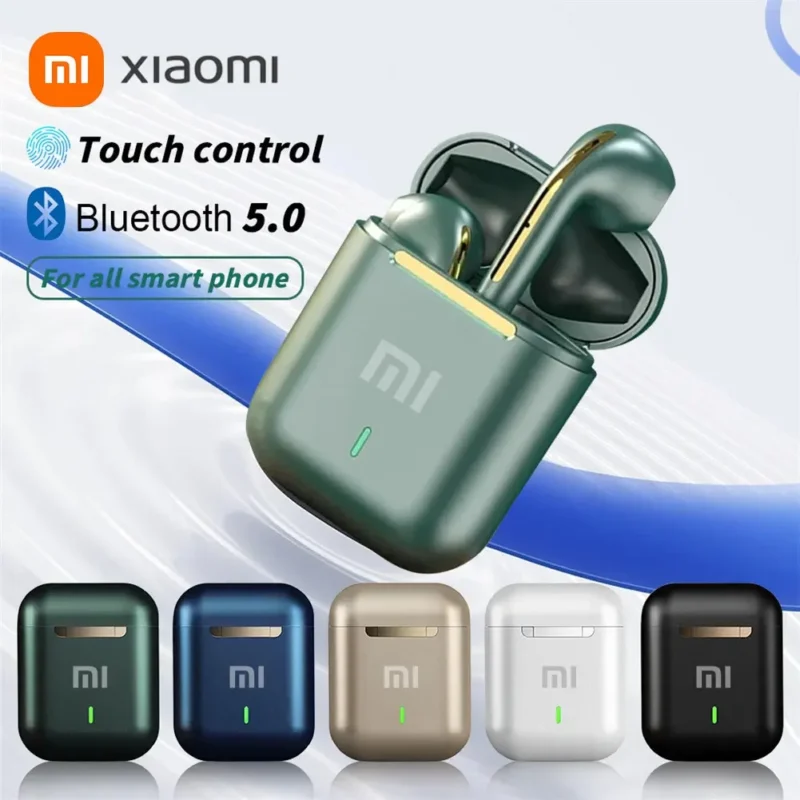 Xiaomi J18 Wireless Bluetooth Earphones HiFI In Ear Stereo Soundtrack Microphone Waterproof Touch Noise Reduction Earphones