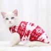 Cartoon Fleece Pet Cat Clothes Winter Warm Pet Dog Vest Puppy Cat Sweater Dog Clothes For Small Dogs Cats Coat Jacket Pet Outfit