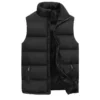 Mens Vest Jacket Warm Sleeveless Jackets Winter Waterproof Zipper Coat Autumn Stand-up Collar Casual Waistcoat Brand Clothing