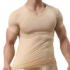 Ice Silk T Shirt for Men Summer Breathable Short Sleeve Tops Men's Quick Dry T-shirt Trainer Slim Tops