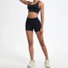 Sa4fa74804a0649009b0c3237e81656c0D.webp Hearuisavy Running Sports Shorts Women Buttock Lift Gym Leggings Women Cycling Slim Fit Workout Shorts High Waist Yoga Shorts