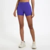 Sa78d1e938bb0414596c8cf817260c5adV.webp Hearuisavy Running Sports Shorts Women Buttock Lift Gym Leggings Women Cycling Slim Fit Workout Shorts High Waist Yoga Shorts