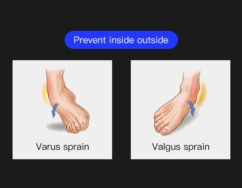 1PC Adjustable Ankle Support Pad Ankle Sleeve Pressure Anti-Spinning Elastic Breathable Support Fitness Sports Safety Prevention