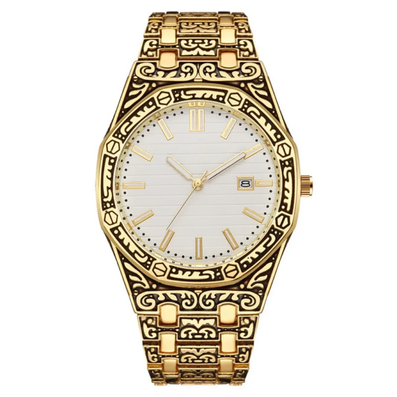 Sacc6330db0e543648ab5d4b5f0212c4fM.webp New Hot Watches Fashion Men Stainless Steel Watch Luxury Calendar Quartz Wristwatch Business Watches Man Clock Relogio Masculino