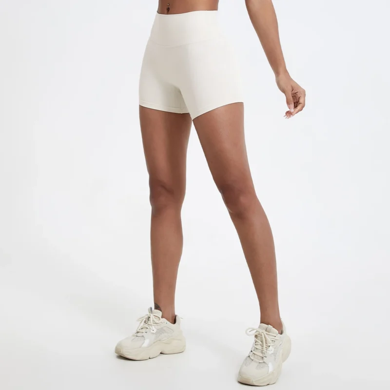 Sae145134117742ca8e33f753d972b114F.webp Hearuisavy Running Sports Shorts Women Buttock Lift Gym Leggings Women Cycling Slim Fit Workout Shorts High Waist Yoga Shorts