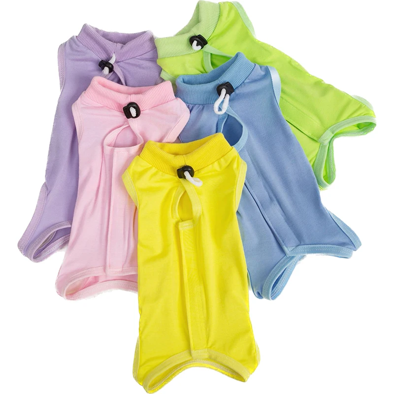 Cats Surgery Recovery Suit for Small Medium Dog Cat Vest  Pet Shirt Soft Pajama After Surgery Wear Recovery Clothes Anti Licking