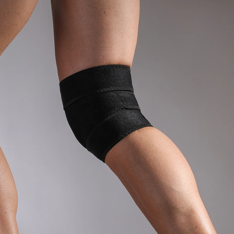 1 Pc Adjustable Knee Support Functional Brace with Open Patella Design