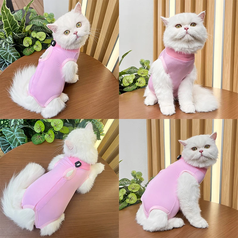 Cats Surgery Recovery Suit for Small Medium Dog Cat Vest  Pet Shirt Soft Pajama After Surgery Wear Recovery Clothes Anti Licking