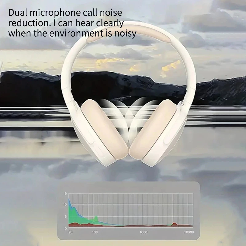 Wireless Bluetooth Earphone Stereo Hifi Headset Super Long Battery Life Game Earbuds Over-ear Wireless Headphones Blutooth