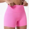Sd305a1801bd4494eb728f51ee9b4926es.webp Hearuisavy Running Sports Shorts Women Buttock Lift Gym Leggings Women Cycling Slim Fit Workout Shorts High Waist Yoga Shorts
