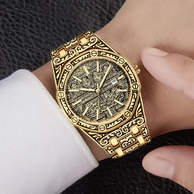 Sdc0613c488ad48048b1ad2e9057ed753o.webp New Hot Watches Fashion Men Stainless Steel Watch Luxury Calendar Quartz Wristwatch Business Watches Man Clock Relogio Masculino