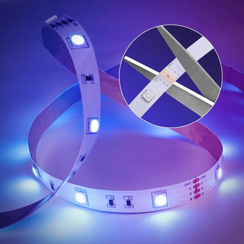 Se3ed3b99675a49a9856c967394ccd92fj.webp WIFI Led Lights for Room Music Sync RGB Led Strip Lights 10m 20m 30m Flexible Ribbon for Room Bedroom Gaming Decor TV Backlights