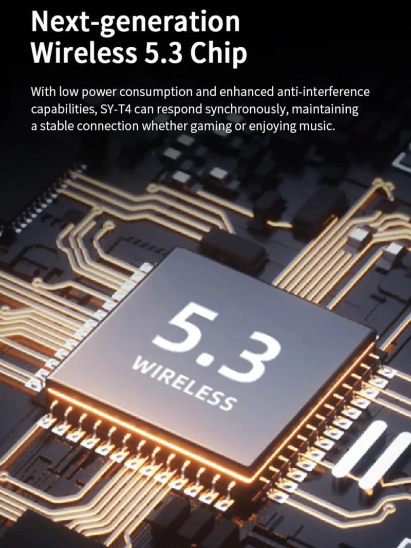 Over-ear Bluetooth headphones, high-quality wireless calls, long-life sports, gaming and music listening Bluetooth headphones