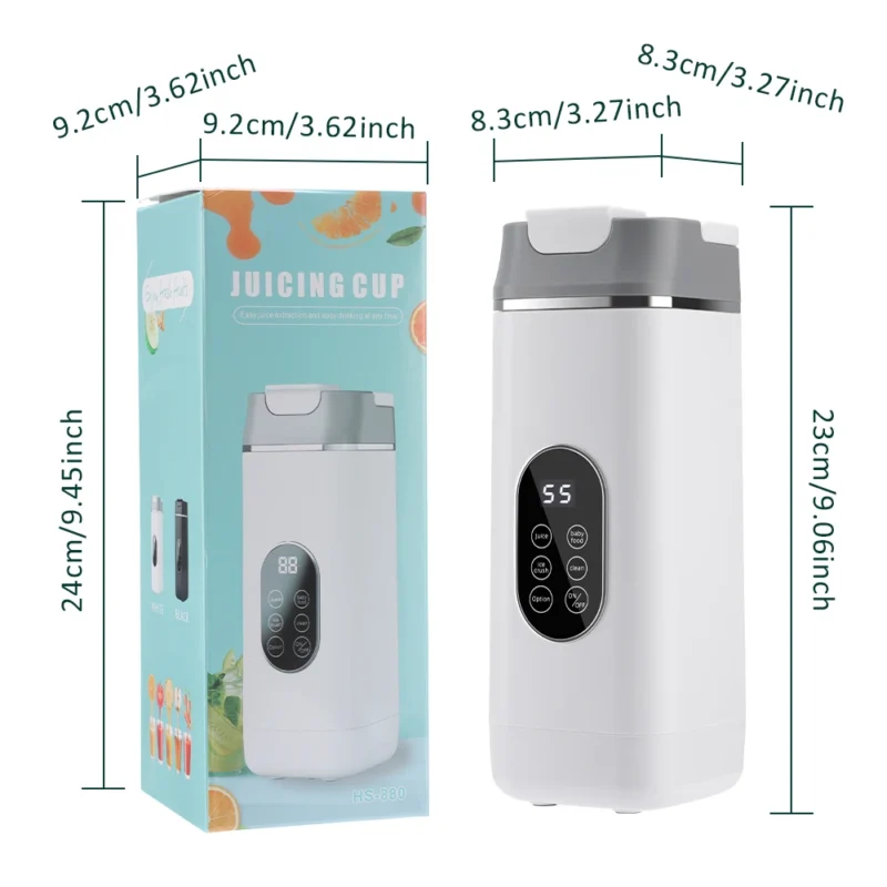 Se4dd32284158472688b1af42d1bab2caf.webp 6 Blades Electric Juicer Cup 2 Cups For Travel Portable Juicer Mixer Usb Charge Fresh Fruit Juice Personal Blender Smoothie