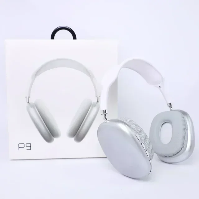 Se6ce5ecbdde849d8b02998a59361afde6.webp P9 Pro Max Head Mounted Bluetooth Earphones Noise Cancelling Wireless Stereo Sound Earphone Sports Gaming Bluetooth Headphones