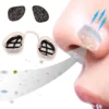 Comfortable Nose Invisible Nasal Filters Anti Air Pollution Pollen Allergy Mask Removable Nose Dust Filter