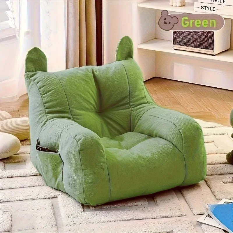 Cat Sofa Bed with Cartoon Design, Detachable Washable Pet Bed for Indoor Cats, Support Up To 2.72KG, Cozy Pet Furniture