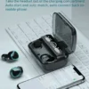 M10 Wireless Headphone Bluetooth Earphones Waterproof Earpieces Sport Earbuds For Huawei Iphone OPPO Xiaomi TWS Music Headset