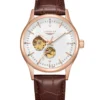 LONGLUX automatic watch elegant style wholesale mechanical wristwatches skeleton rome waterproof  mens watch men gift