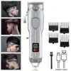 Professional Hair Clipper and Trimmer Set Men Electric Razor Shavers Beard Trimmer Rechargeable Barber Clippers Haircut Kit