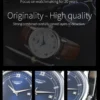 LONGLUX automatic man watch wholesale mechanical watches simple versatile date waterproof fashion leather man watch men gift