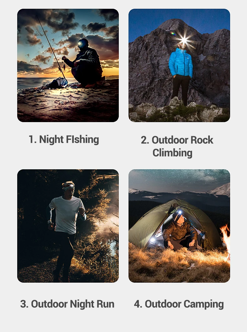 S704d7cbbed204fbcbee5cb812b87f191d.webp Mini Rechargeable Powerful Sensor Headlamp Fishing Camping USB Head Flashlight COB LED Head Light Torch Headlights Front Lantern