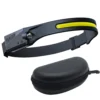 LED Headlight Work Headlamp USB Rechargeable Head Torch With 230 Degree Illumination Motion Sensor Headlamp 5 Modes Headtorch