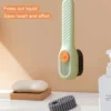 Multifunction Cleaning Shoe Brush Soft Automatic Liquid Shoe Brush Long Handle Clothes Soap Brush With Hook Clean Tool