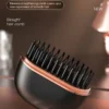 S65f62fd7f88a49dda8e3fbc50d91a97a3.webp 2025 New Mini Straightener Rechargeable Portable Hair Straightener Brush Anti-Scald Shell Cordless USB Charging Straighteners