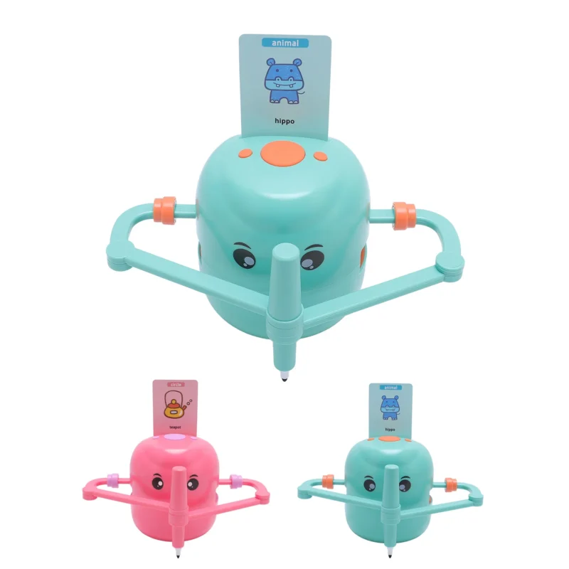 Robot Drawing Machine Smart Drawing Robot Automatic Early Educational 2400mAh Art Enlightenment for Children Aged 5 and Above