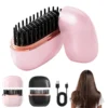 Sdd3a569c02b64c7ea141c8c8c98ac0b1L.webp 2025 New Mini Straightener Rechargeable Portable Hair Straightener Brush Anti-Scald Shell Cordless USB Charging Straighteners