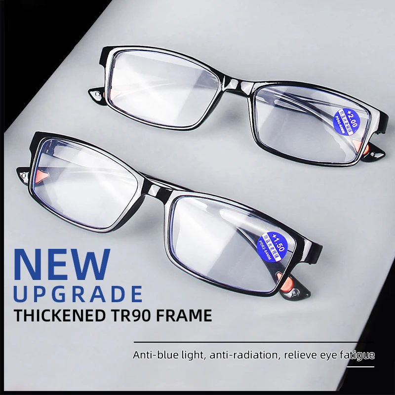 Reading Glasses Ultralight Anti Blue-Ray Light Presbyopic Glasses Hyperopia Eyewear Readers +1.0 1.5 2.0 2.5 3.5 4.0