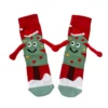 S85da7ff3411e43d09477b5e43563ccf3W.webp Holding Hands Socks Cartoon Elastic Hand Socks Magnet Mid-calf Socks Funny Gift For New Year Christmas Valentines Day Birthday