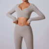 Women's Brushed Yoga Outfit Set