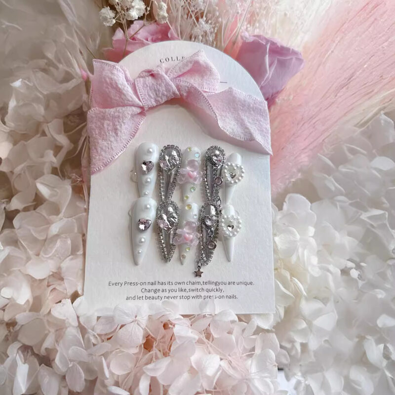 Handmade press-on nails