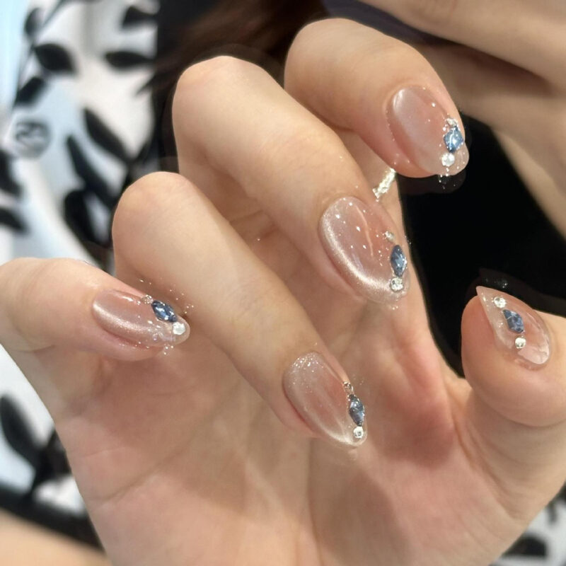 Small Diamond Handmade Nails