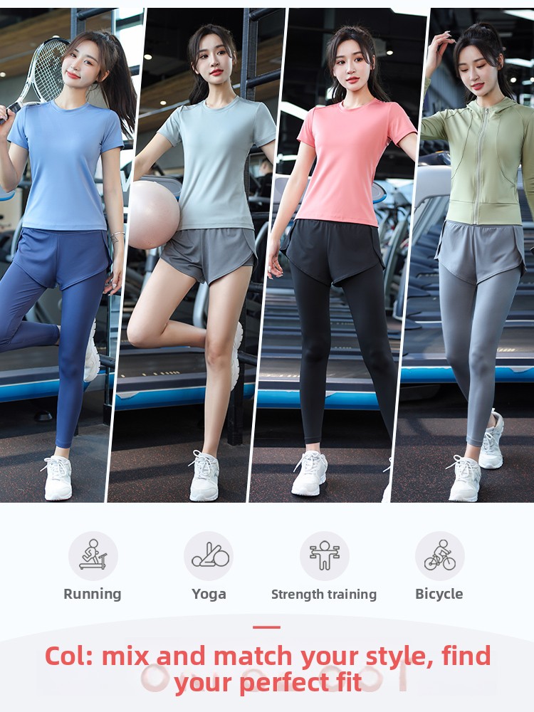Women's Yoga Sportswear Set Quick-Dry Fitness Outfit