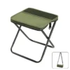 Foldable Backpack Stool Portable Small Mazar Satchel Pen Bag Camping Stool Lightweight Outdoor Folding Chair for Fishing Travel