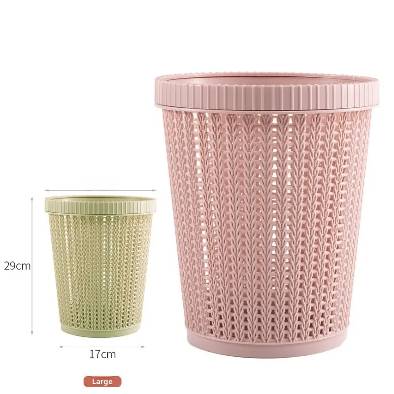 Large Capaci Kitchen Batoom Living Room Toilet Auatic Bag Changing Tra Can Creative Home Use Dusin with Lid