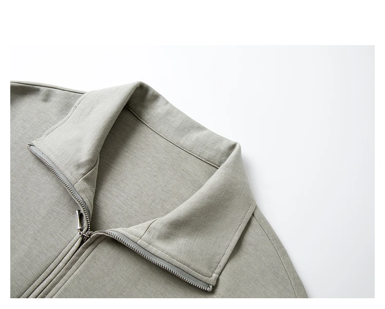 S35674197cee84505ab308c97314bf1c2D.webp VIMLY 2 Piece Sweatshirt Skirt Set Woman Outfits 2026 Casual Cotton Blend Ladies Zipper Lapel Top Skirt Clothing Sets A0168