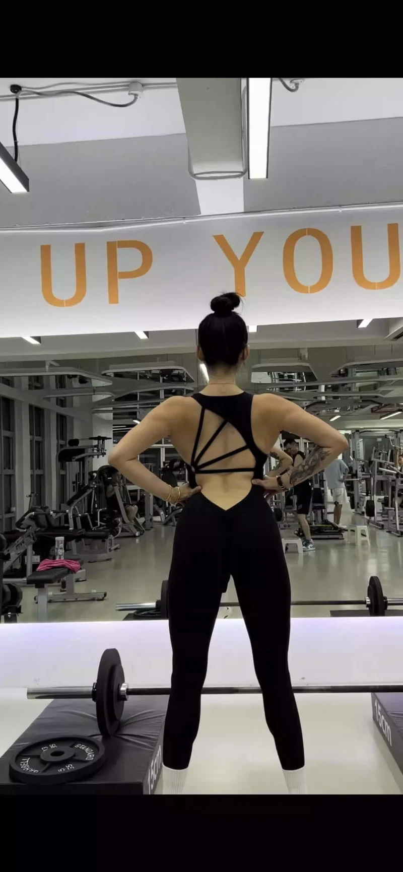 Seamless Yoga Jumpsuits Sports Fitness Set One-Piece Open back Sleeveless Running Quick Dry Gym romper Workout Clothes for Women