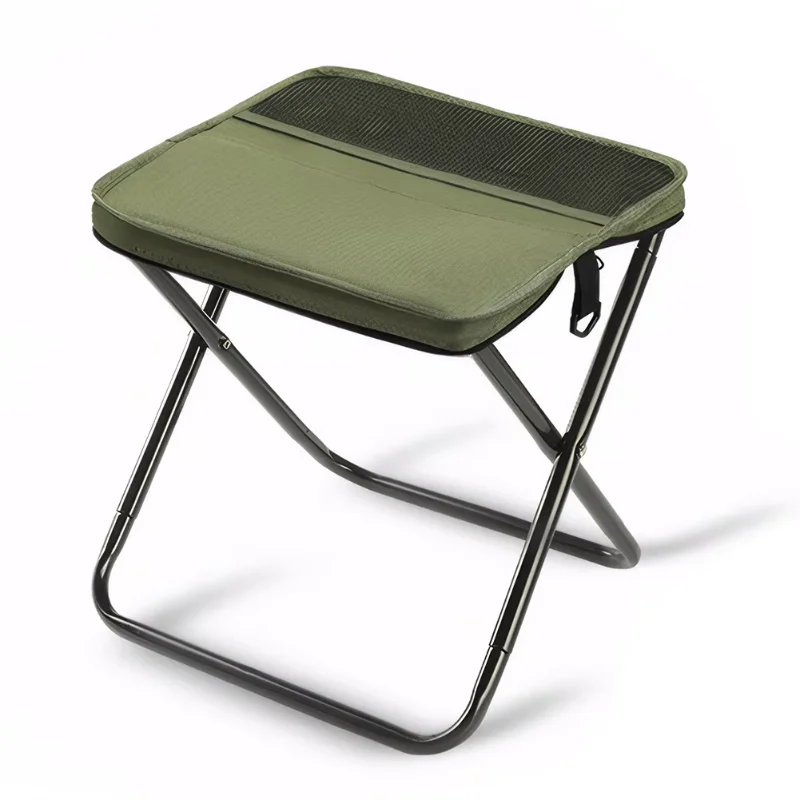 Portable Foldable Backpack Stool Lightweight Camping Fishing Picnic Chair Outdoor Outdoor Adventure Seat for Hiking Travel