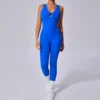 Seamless Yoga Jumpsuits Sports Fitness Set One-Piece Open back Sleeveless Running Quick Dry Gym romper Workout Clothes for Women